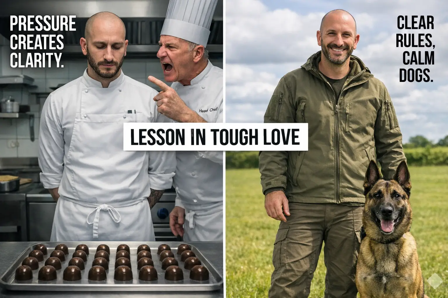 Chef to dog trainer