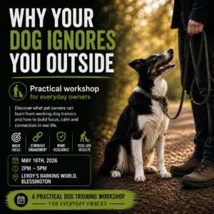 Dog training workshop Blessington